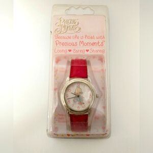 Valdawn Precious Moments 2000 Vintage Watch Womens Girls Prevision Quartz Pink